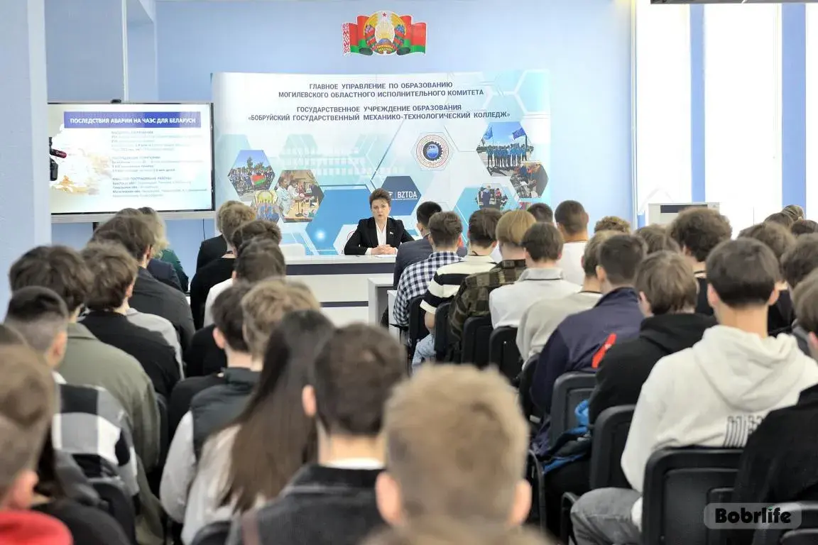 Уроки Чернобыля. В типографии им. А.Т. Непогодина и механико-технологическом колледже Бобруйска прошел Единый день информирования