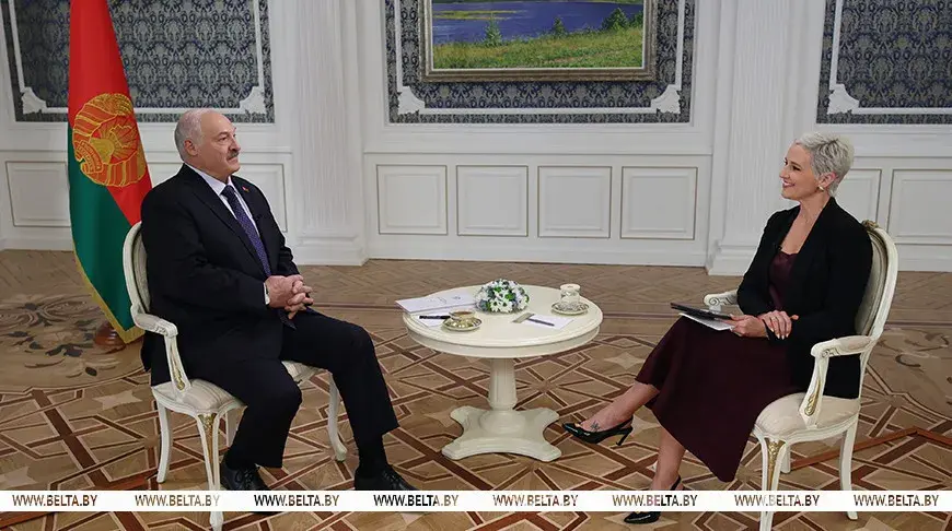 Александр Лукашенко дал интервью телеканалу "Аль-Арабия"