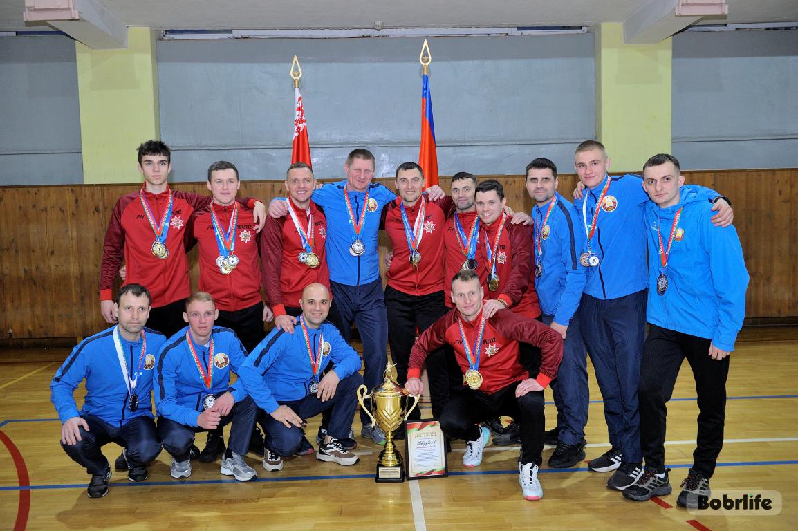 Церемония закрытия XXII турнира пожарных-спасателей в Бобруйске