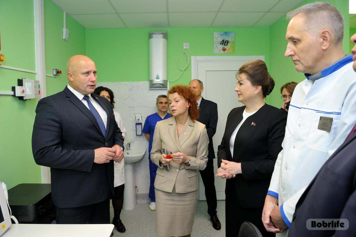 Обновленный кабинет МРТ открыли в Бобруйской центральной больнице