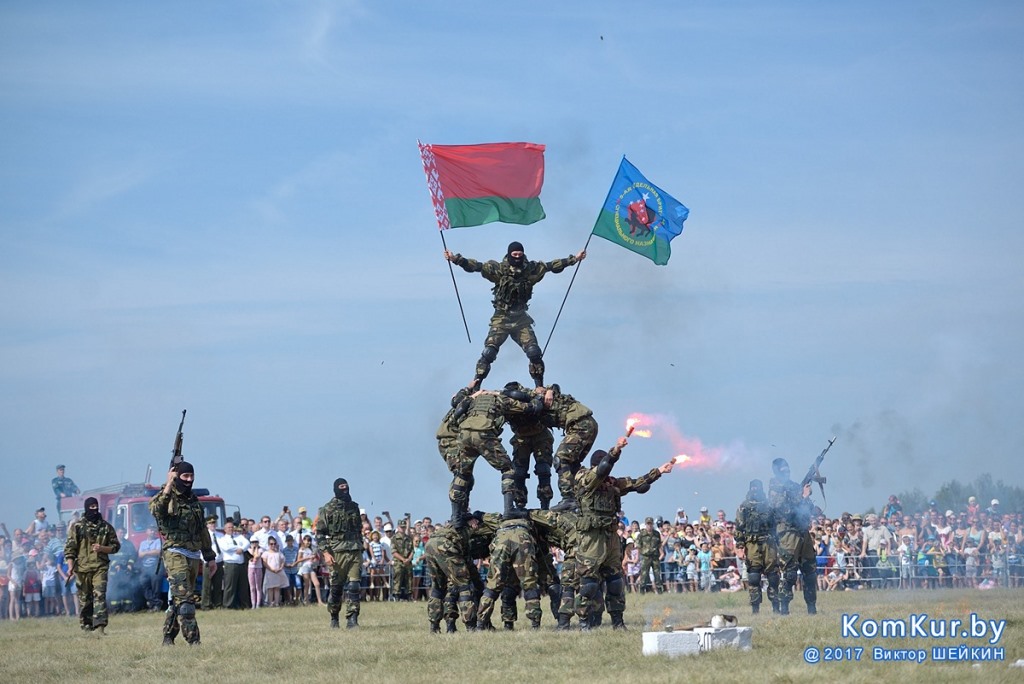 День военно-воздушных сил в Бобруйске